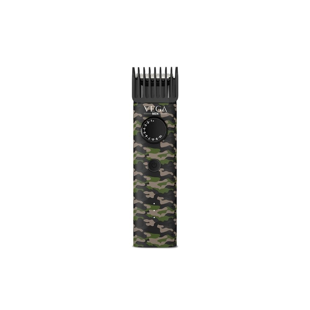 Vega Men X1 Beard Trimmer For Men With Quick Charge, 90 Mins Run-time, Waterproof (VHTH-16)