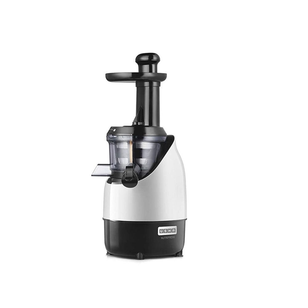 Usha 200 W Cold Press Slow Juicer Juicer  Black and White (CPJ 382S)