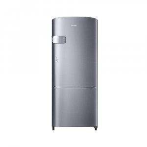 Samsung 192 L 2 Star with Inverter Single Door Refrigerator (RR20A2Y1BS8/NL, Silver, Elegant Inox)