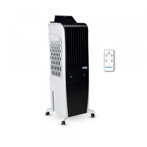 Symphony Diet 3D - 30i Personal, Tower Air Cooler - 30-litres, White &amp; Black