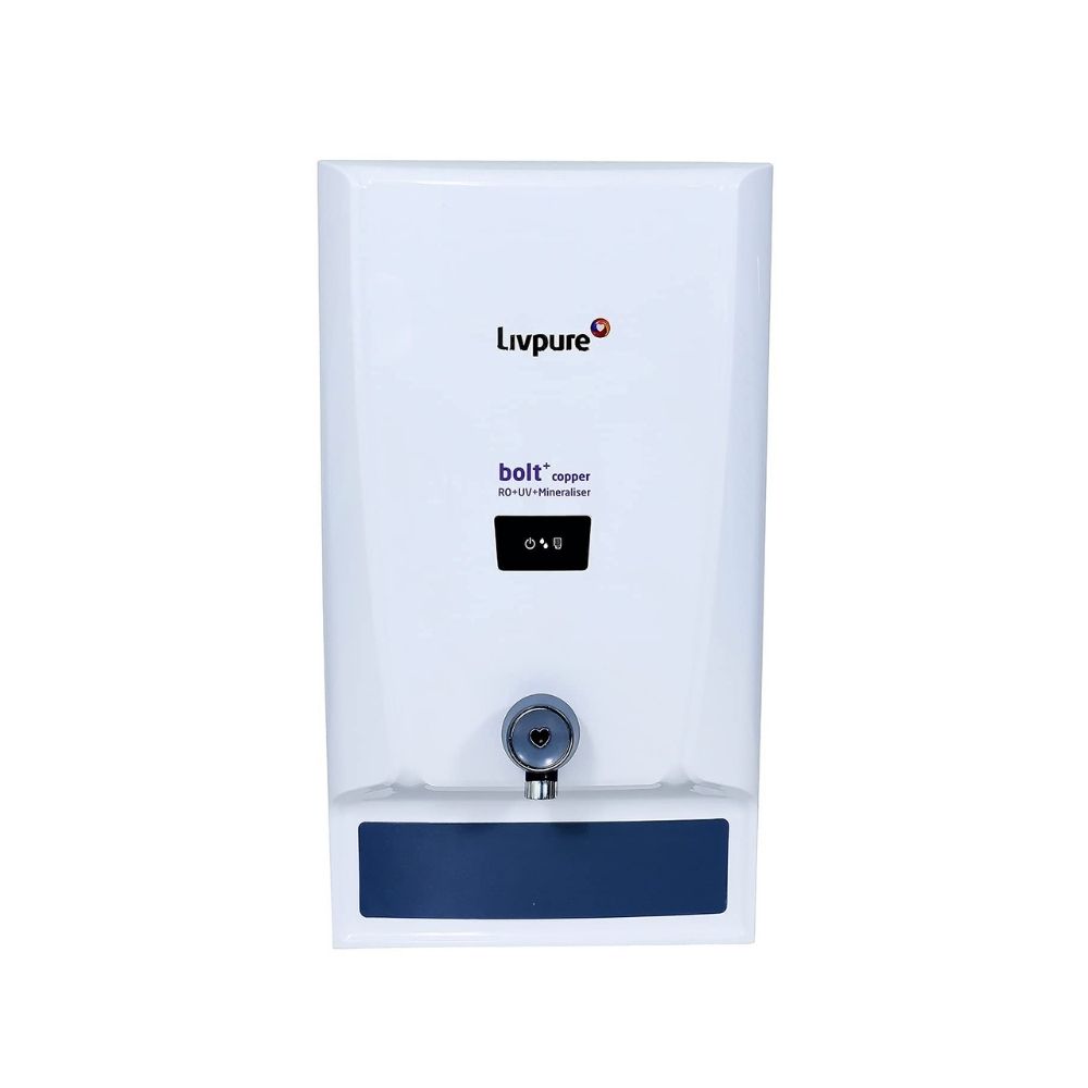 Livpure LIV-BOLT+COPPER(RO+UV+MIN) Water Purifier (7 ltr)