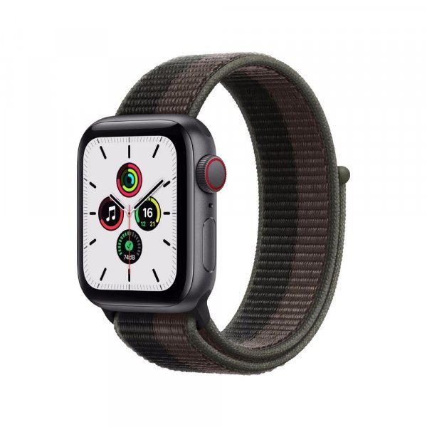 Apple Watch MKR33HN/A  Aluminium Case  (Grey Strap, Regular)