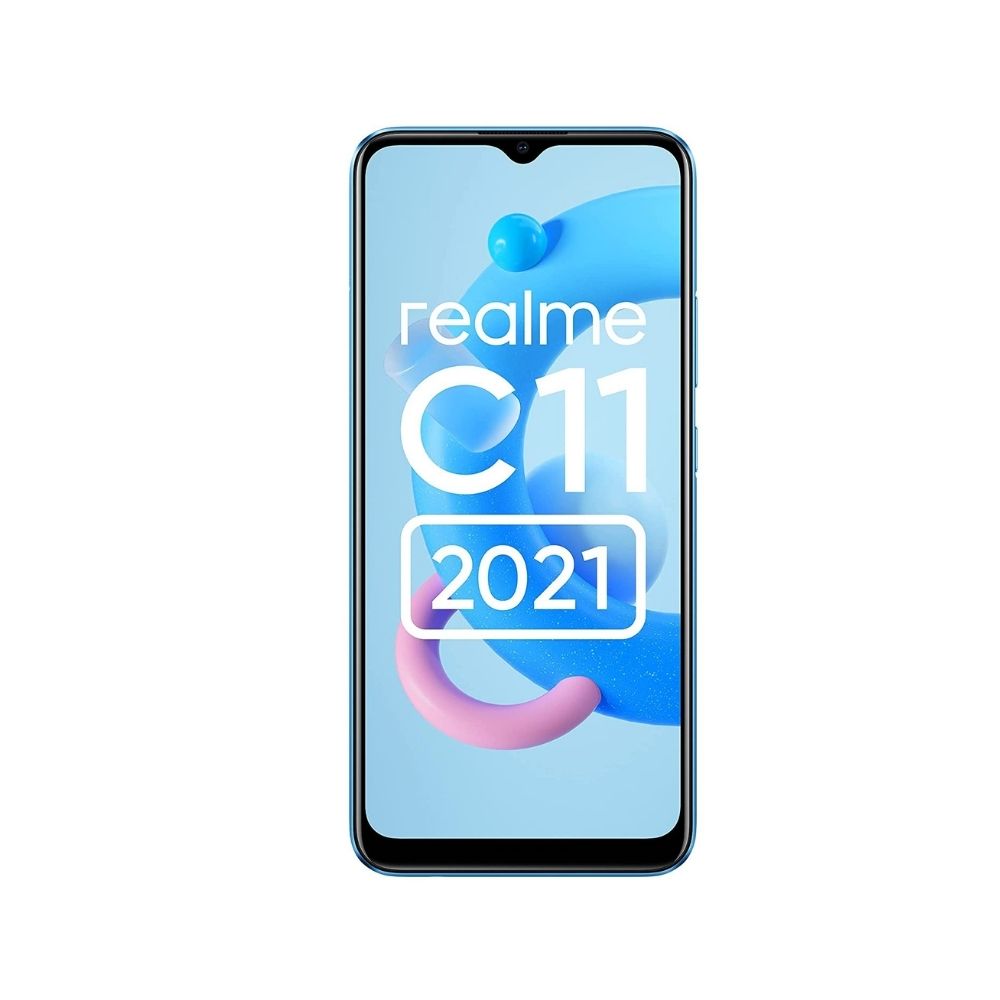 Realme C11 (2021) (Cool Blue, 2GB RAM, 32GB Storage)