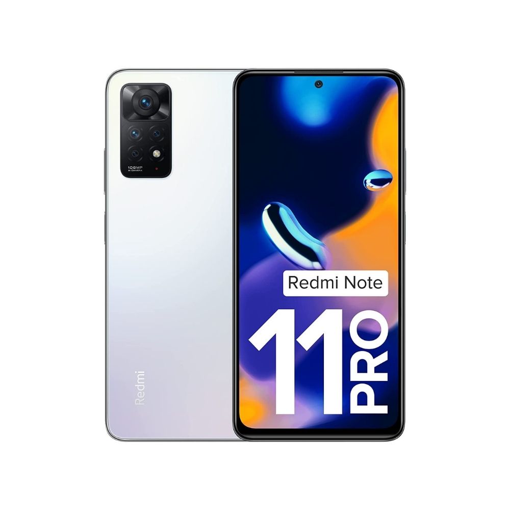 Redmi Note 11 Pro (Phantom White, 6GB RAM, 128GB Storage)