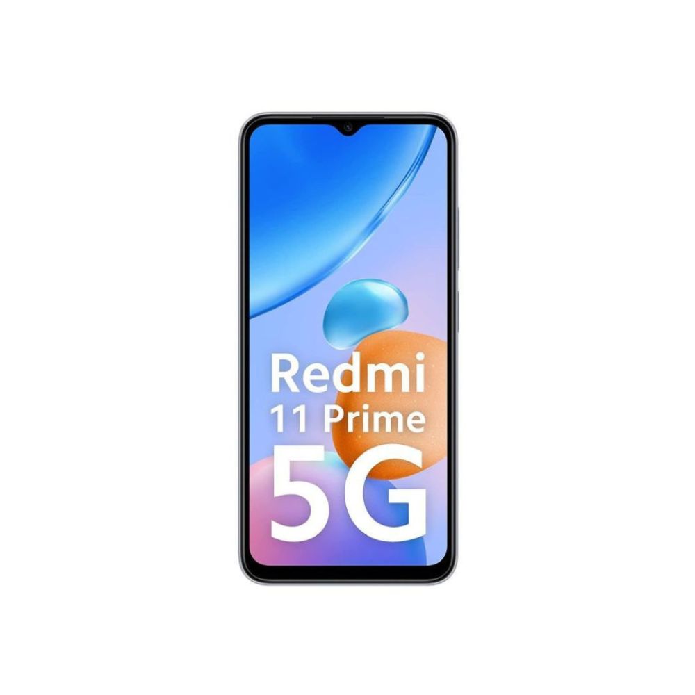 Redmi 11 Prime 5G (Chrome Silver, 4GB RAM 64GB ROM) | MTK Dimensity 700 | 50 MP Dual Cam | 5000mAh