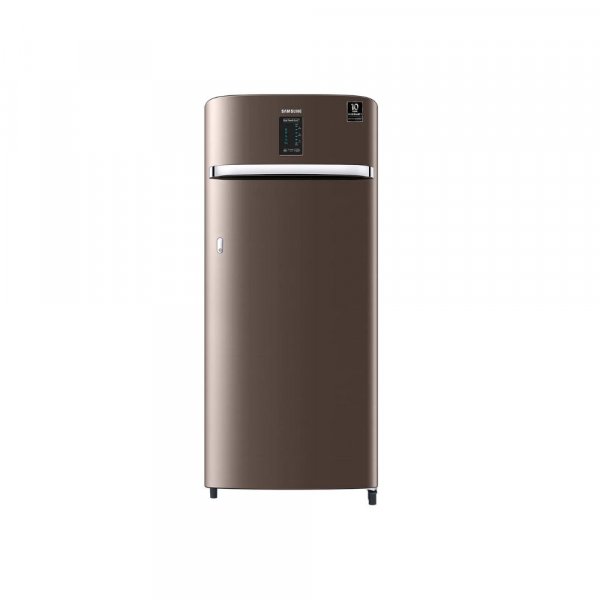 Samsung 225 L 3 Star Inverter Direct cool Single Door Refrigerator(RR23A2E3YDX/HL, Digi-Touch Cool, Luxe Brown)