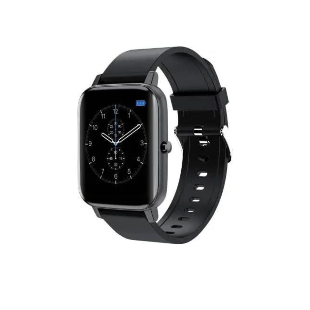 Tagg Verve Plus Smartwatch  (Black Strap, 44)