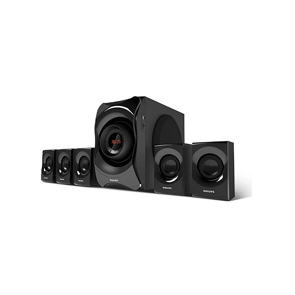 Philips Audio SPA8000B/94 5.1 Channel 120W Multimedia Speaker
