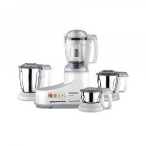 Panasonic MX AC 400 550 W Mixer Grinder (4 Jars, White)