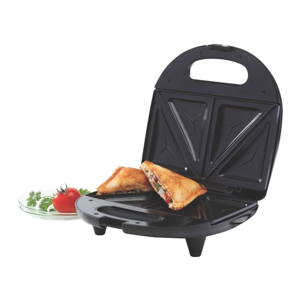 Borosil Neo 700-Watt Grill Sandwich Maker (Black)