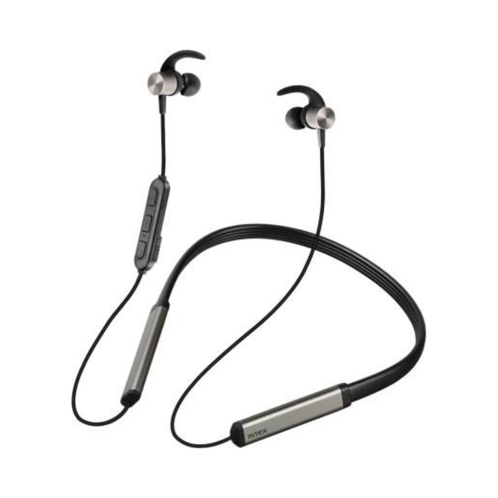 Intex MUSIQUE POWER with 24 hour playtime Bluetooth Headset  (Black, In the Ear)