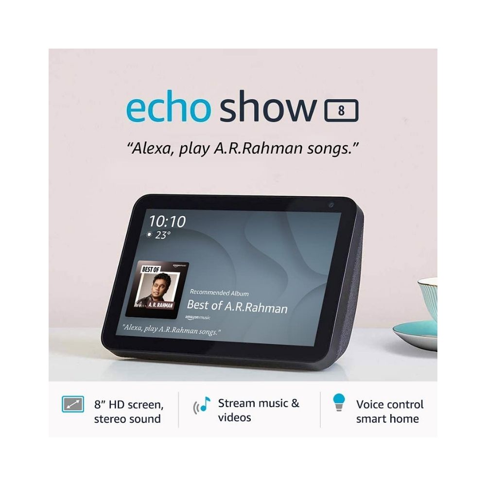 Echo Show 8 (1st Gen, 2020 release) - Smart speaker with 8