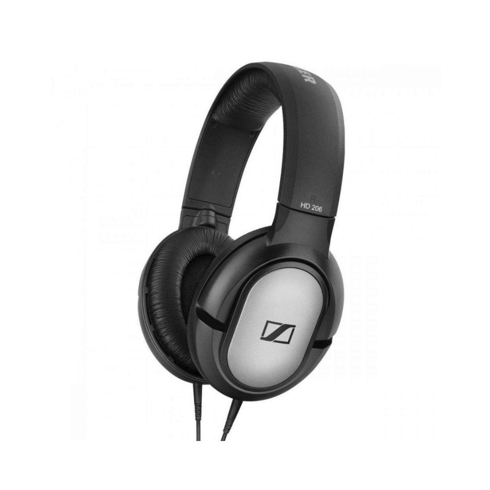 Sennheiser HD 206 Wired without Mic Headset  (Black)