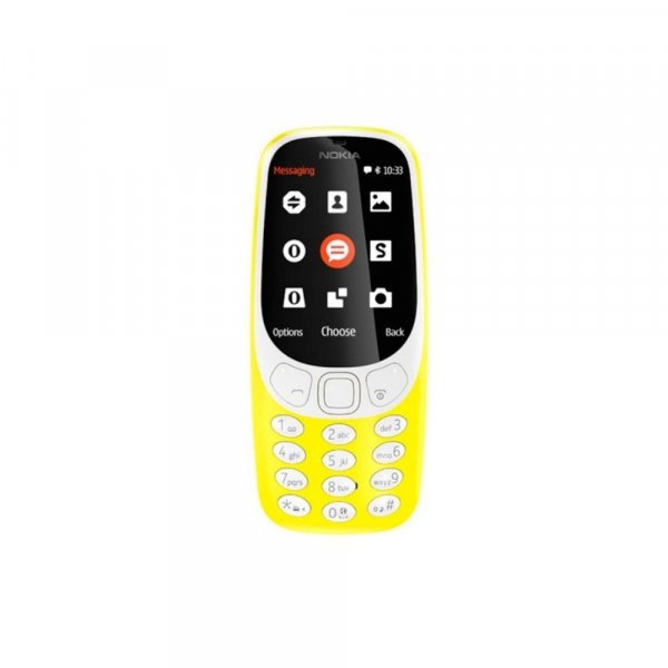 Nokia 3310 Dual SIM Feature Phone (yellow)