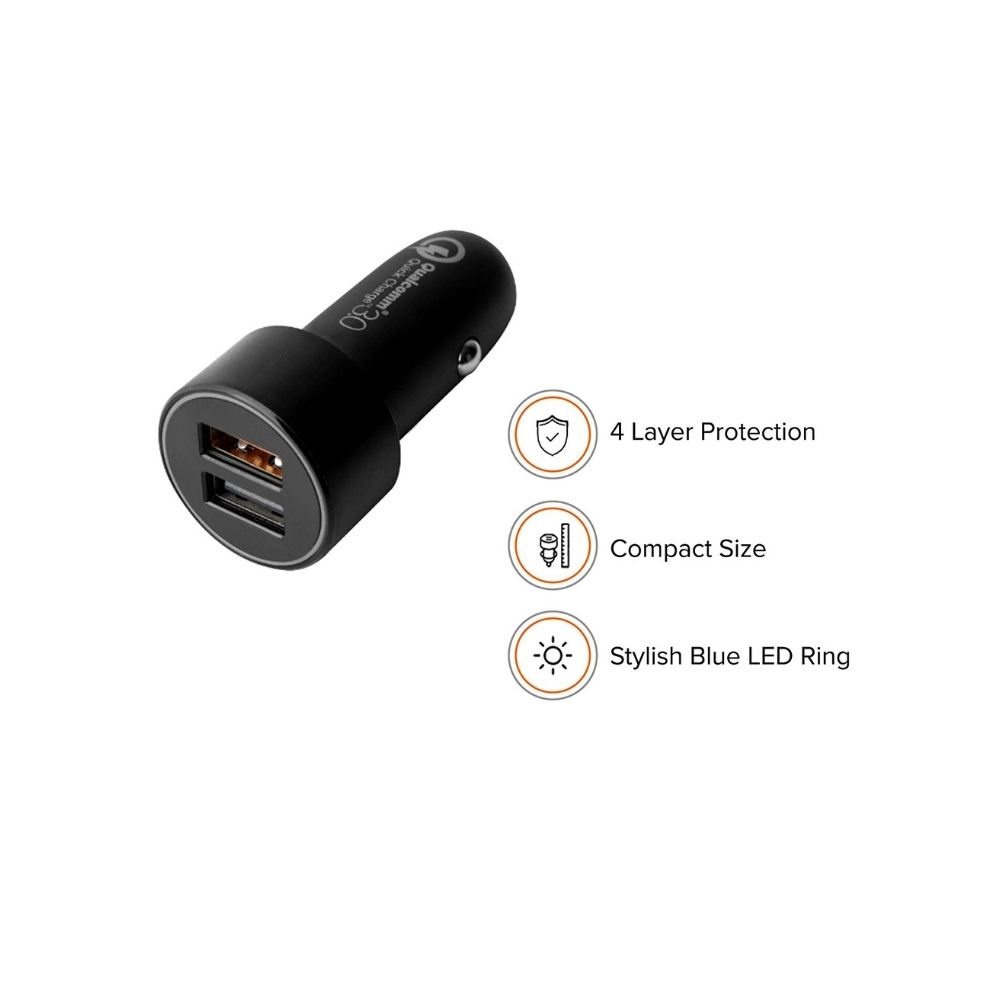 Mi 18W Qualcomm Quick Charge 3.0 Car Charger