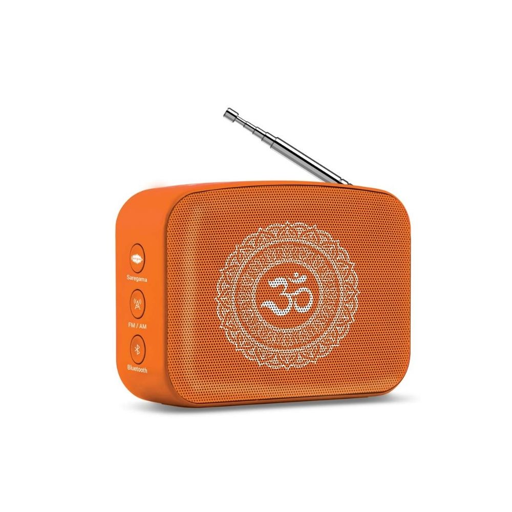 Saregama Carvaan Mini 2.0 Bhakti- Music Player with Bluetooth (Orange)