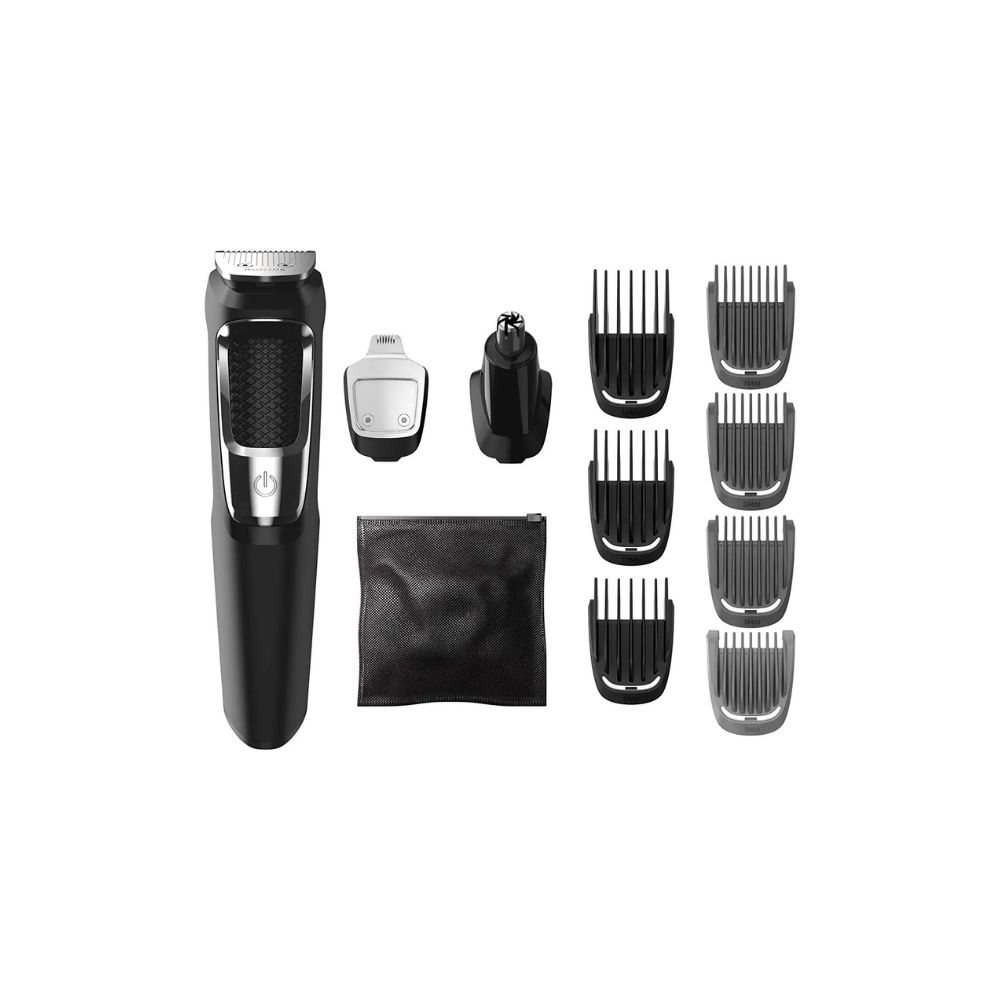 Philips MG3750/33 Multi Grooming Kit 60 min Runtime 10 Length Settings  (Black)