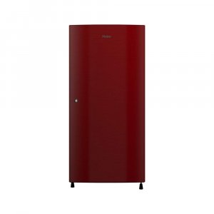 Haier 195 L 3 Star Direct-Cool Single Door Refrigerator (HRD-1953CCR-E, Classic Red)