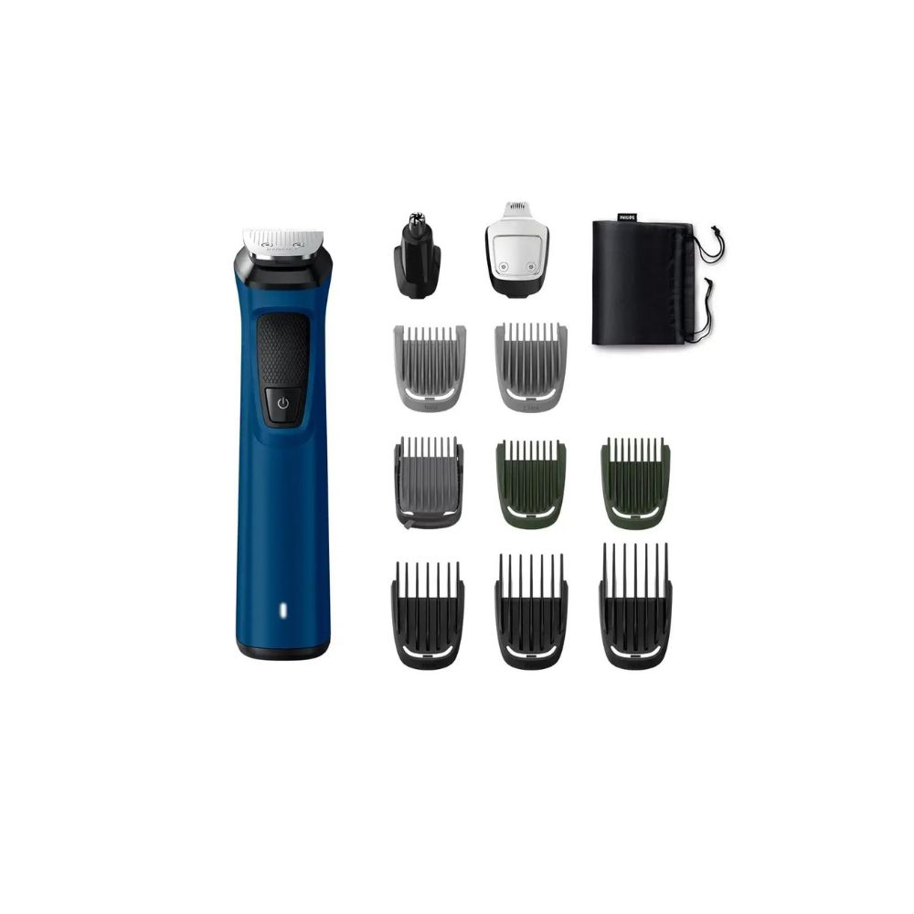 Philips Multi Grooming Kit MG7707/15, 12-in-1, Face, Head and Body - All-in-one Trimmer