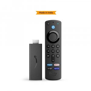 Fire TV Stick (3rd Gen, 2021) with all-new Alexa Voice Remote (includes TV and app controls)