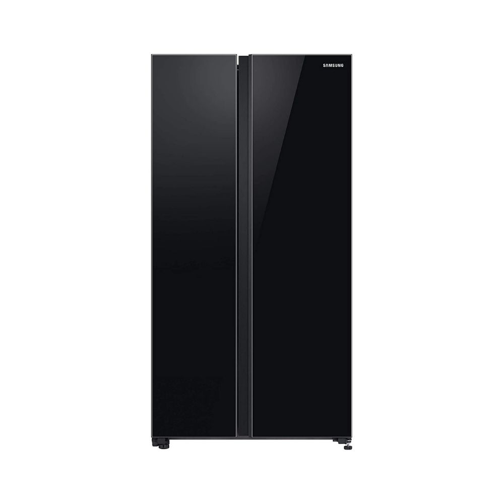 Samsung 700 L with Inverter Side-by-Side Refrigerator (RS72R50112C/TL, Black)