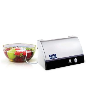 KENT Counter Top Vegetable Cleaner, Bio-Friendly Ozone Technology, Makes Vegetables, Fruits and Meat Safer, Compact Design