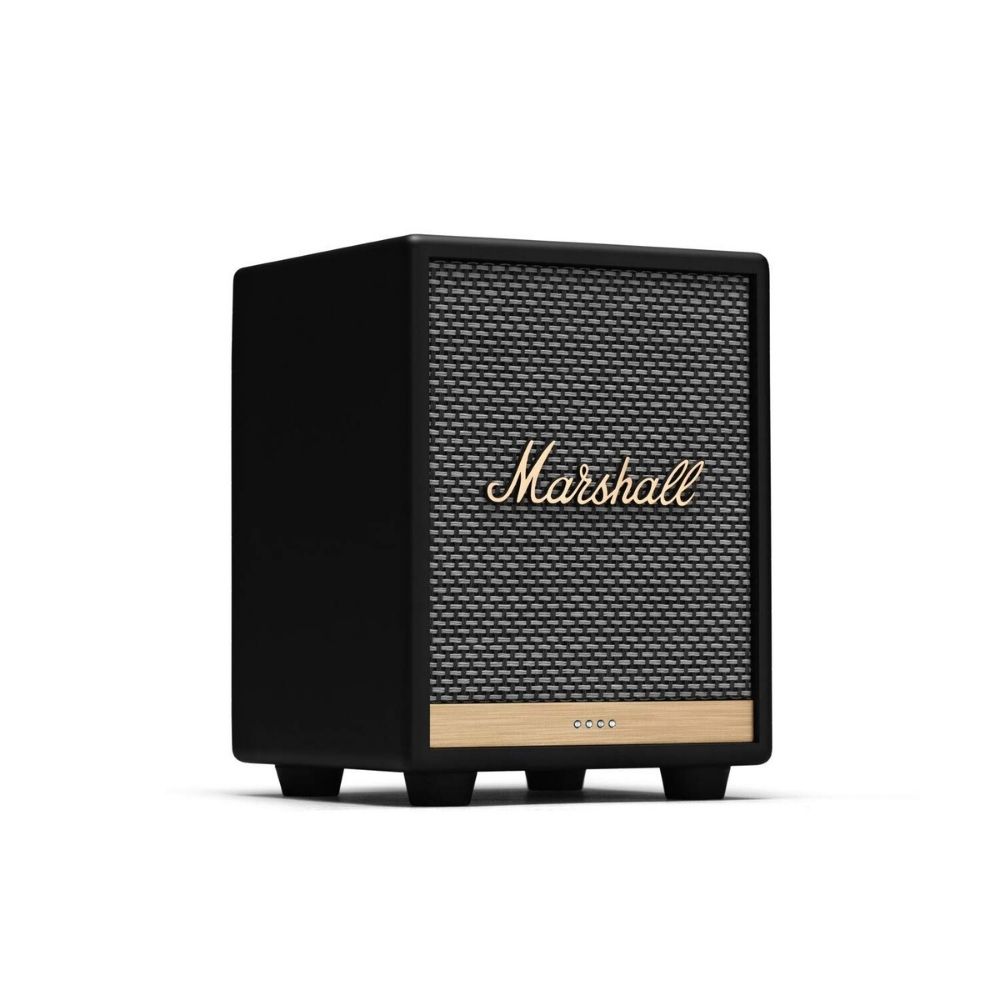 Marshall Uxbridge Home Voice Speaker with Amazon Alexa Built-in, Black