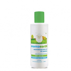 Mamaearth Nourishing Baby Hair Oil, with Almond &amp; Avocado Oil - 200 ml, 1 piece