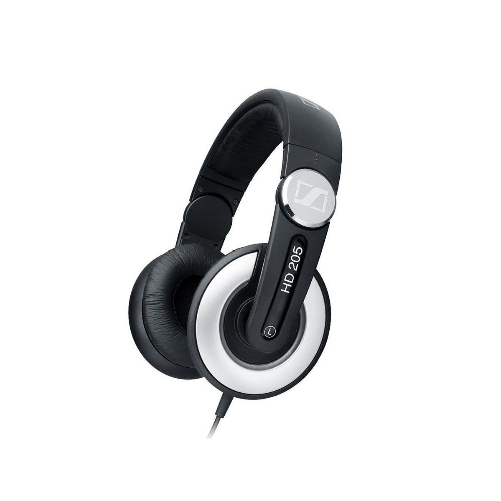 Sennheiser HD 205 II Wired without Mic Headset (Black, On the Ear)