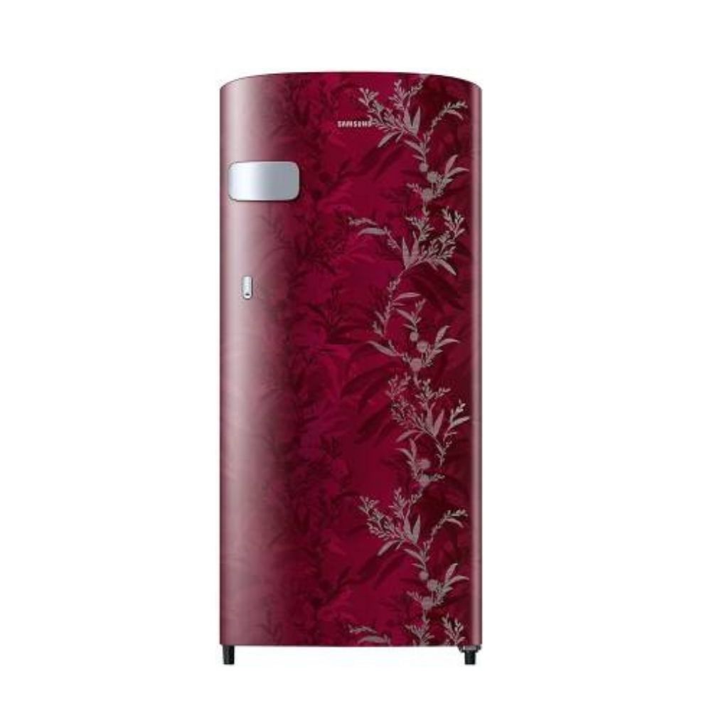 SAMSUNG 192 L Direct Cool Single Door 1 Star Refrigerator (Mystic Overlay Red, RR19A2YCA6R/NL)