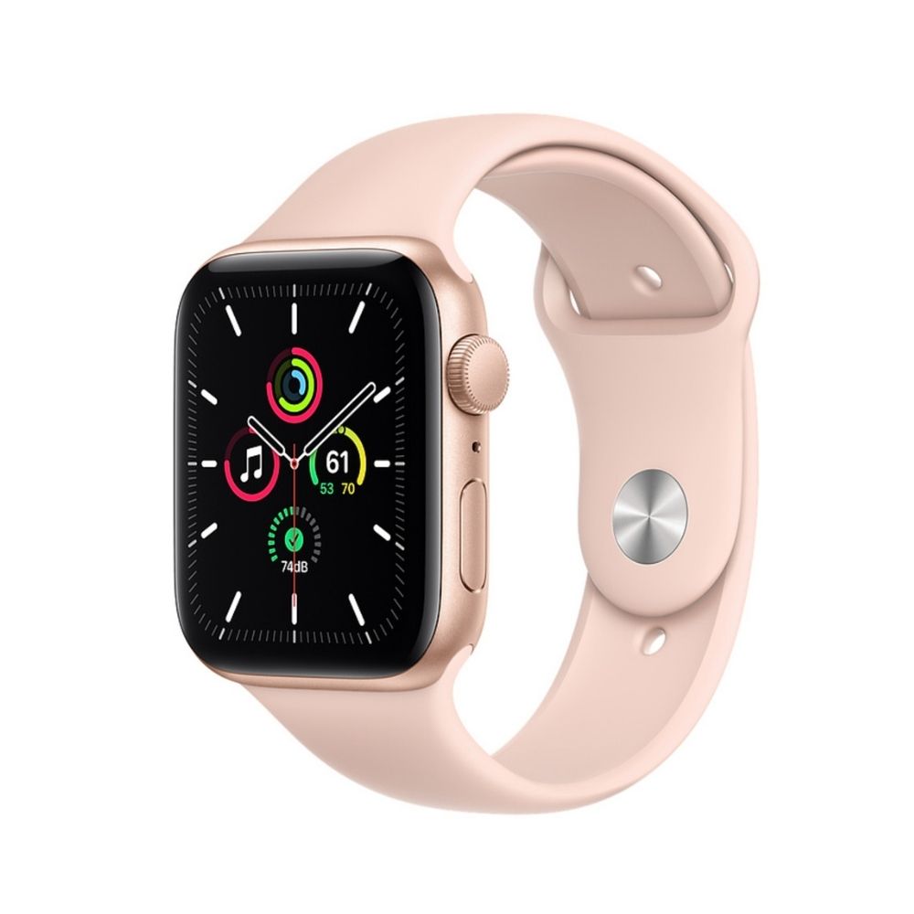 Apple Watch SE MYDR2HN/A GPS 44mm Aluminium Dial Smart Watch (Gold)