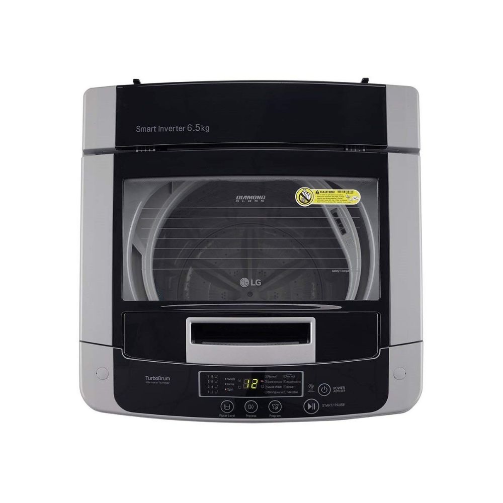LG 6.5 Kg 5 Star Smart Inverter Fully-Automatic Top Loading Washing Machine T65SKSF1Z