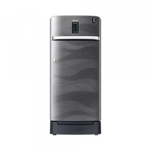 Samsung 198 L 4 Star Direct Cool Single Door Refrigerator Inox Wave (RR21A2F2XNV/HL)