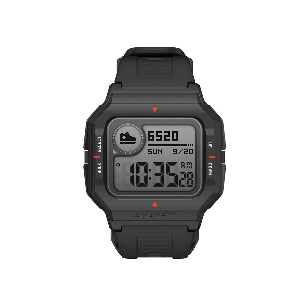 huami Amazfit Neo Smartwatch (Black Strap, Regular) (A2001)
