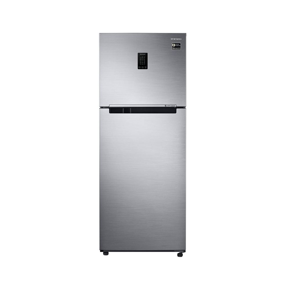 Samsung 386 L 2 Star Frost Free Double Door Refrigerator (RT39T5C38S9/TL, Refined Inox)