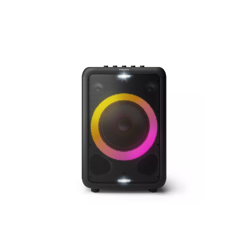 Philips Bluetooth party speaker with Up to 14 hours play time, Deep Bass, Mic and guitar inputs(TAX3206/94)