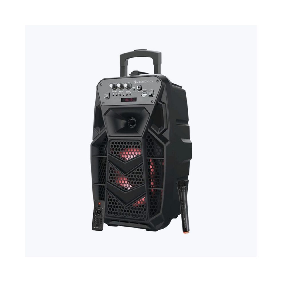 Zebronics ZEB-101 Moving Monster X8L 24 W Bluetooth PA Speaker (Black )
