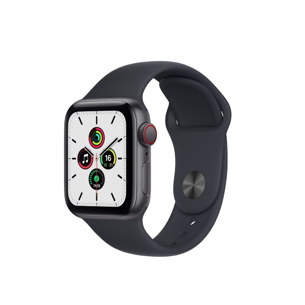 Apple Watch MKR23HN/A  Aluminium Case  (Grey Strap, Regular)