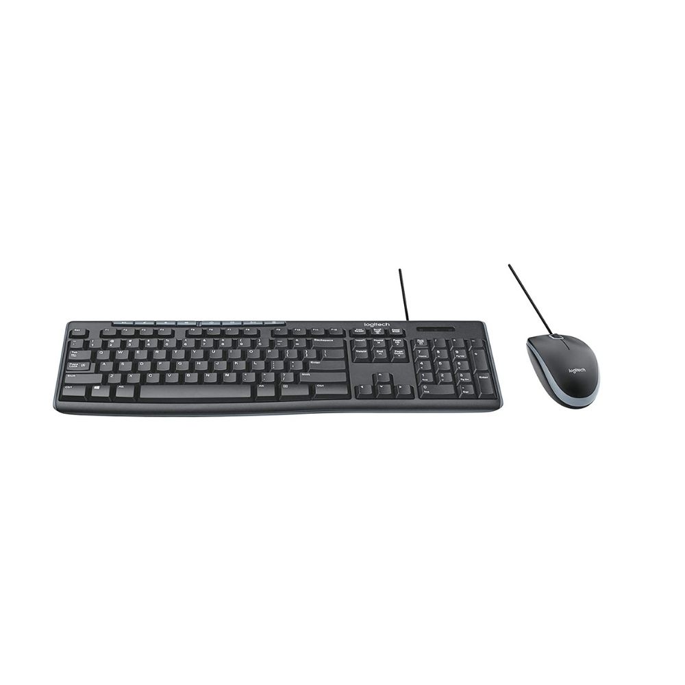 Logitech MK200 USB 2.0 Wired Keyboard-Mouse (Combo)