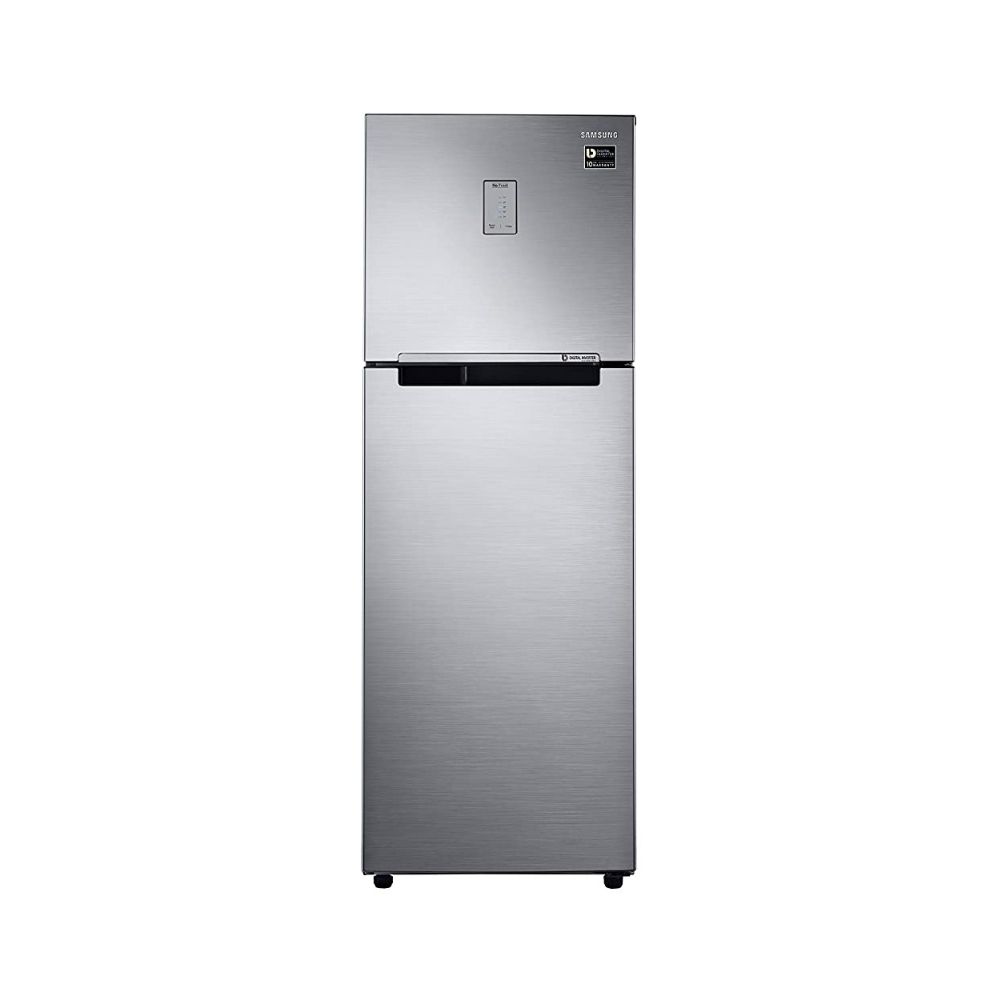 Samsung 275 L 4 Star Inverter Frost-Free Double Door Refrigerator (RT30T3454S8/HL, Silver)