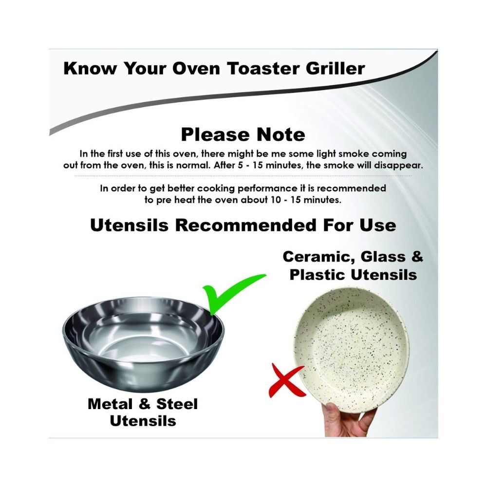 Inalsa Master Chef 19 BKR OTG-1300W