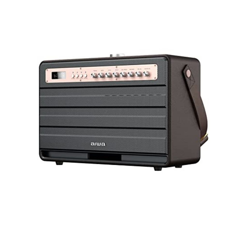 Aiwa MI-X450 Pro Enigma high Efficiency Audio with Retro Styling, Rose Gold, Medium