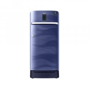Samsung 198 L 4 Star Inverter Direct cool Single Door Refrigerator(RR21A2F2XUV/HL, Base Stand with Drawer, Digi- Touch Cool, Blue Wave)
