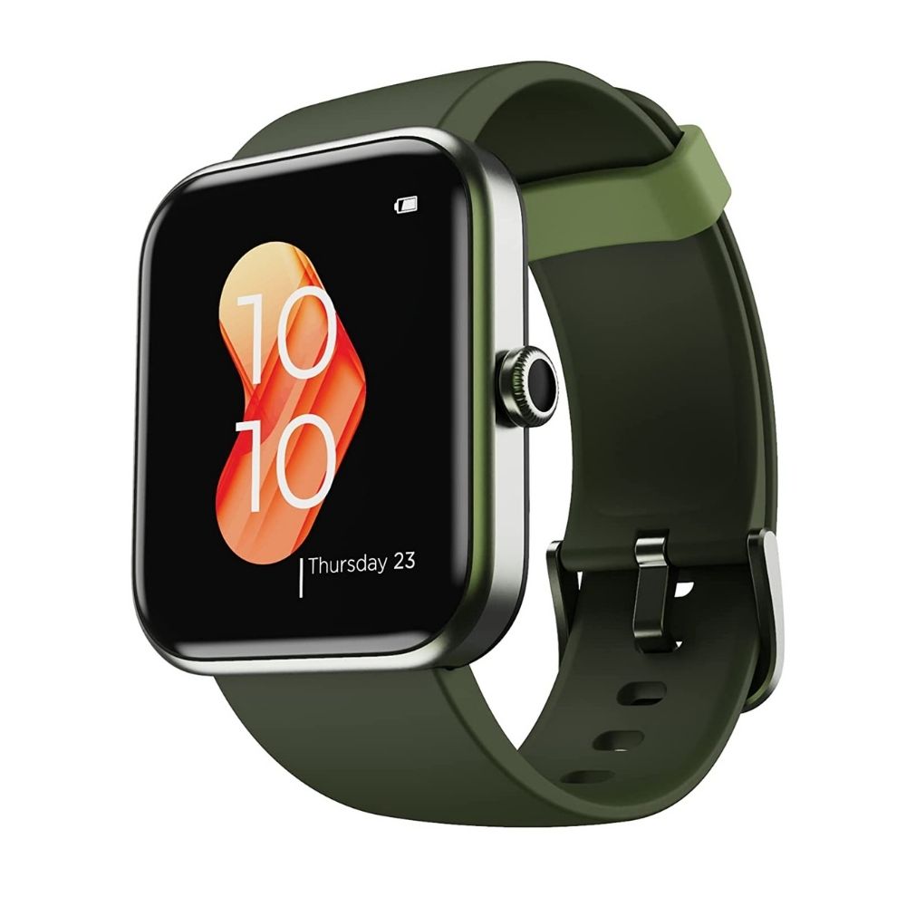 boAt Xtend Smartwatch (Olive Green)