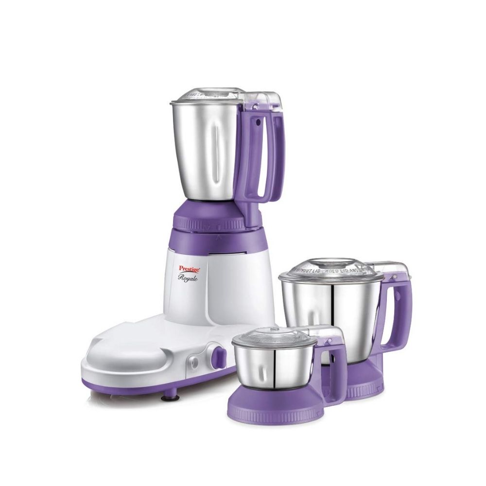 Prestige Royale 750 Mixer Grinder (3 Jars, Purple)