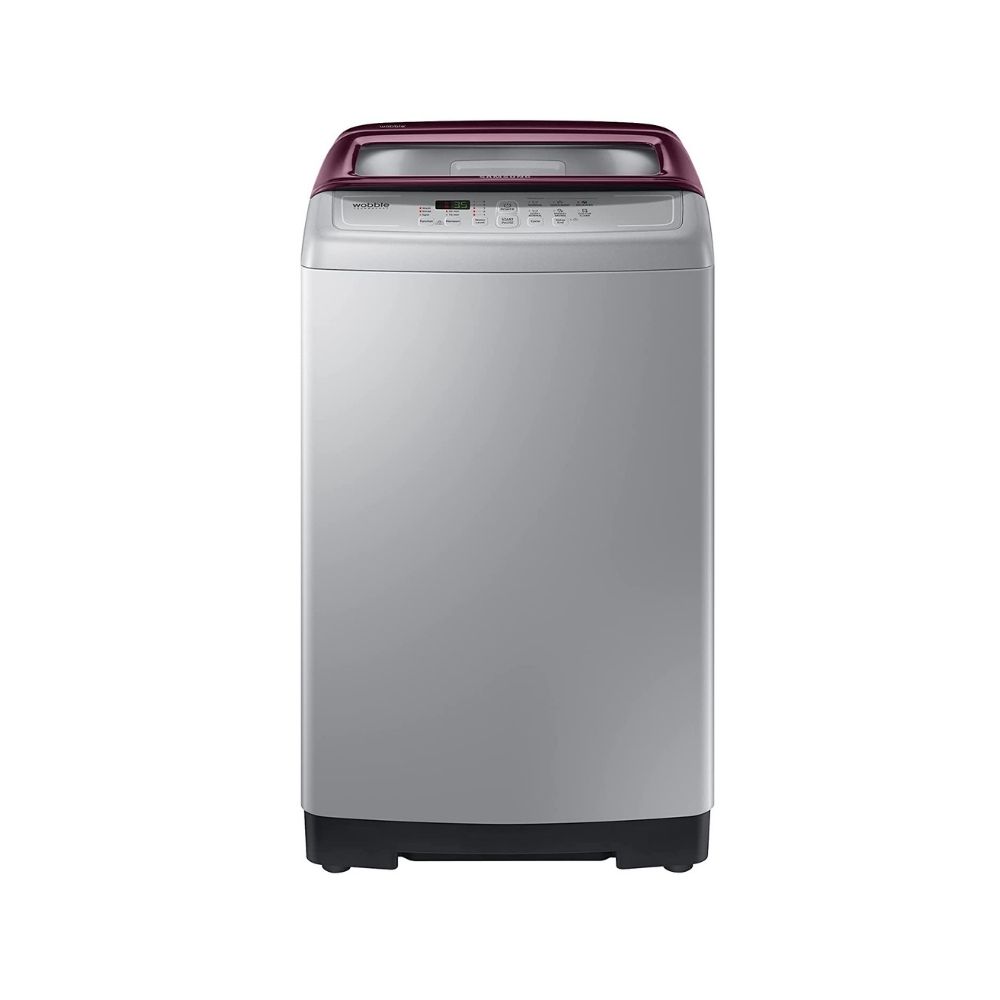 Samsung 6.5 Kg Fully-Automatic Top Loading Washing Machine (WA65A4022FS/TL, Imperial Silver, Wobble technology)