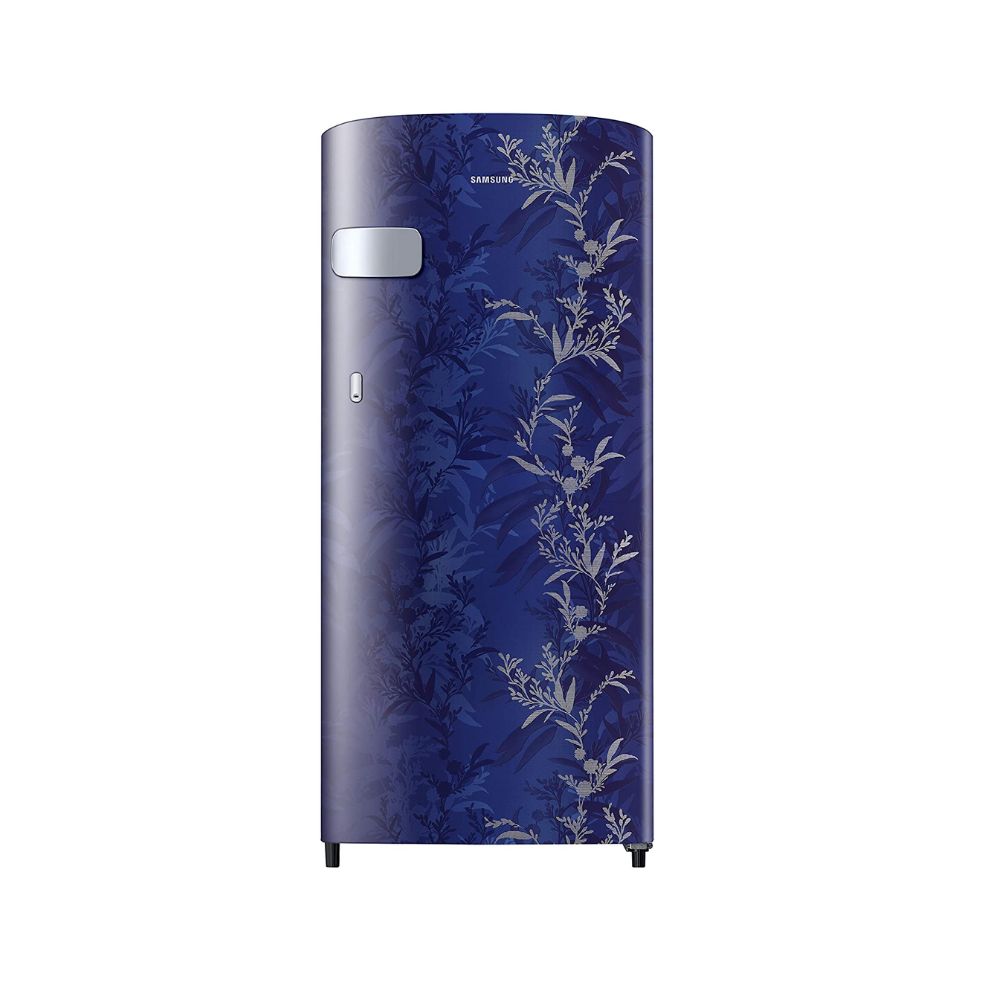 Samsung 192 L Direct Cool Single Door 1 Star Refrigerator  (Mystic Overlay Blue, RR19A2YCA6U/NL)