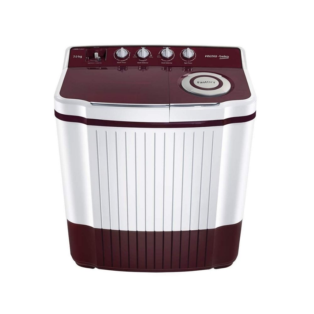 Voltas Beko 7 Kg Semi-Automatic Top Loading Washing Machine (WTT70ALIM)