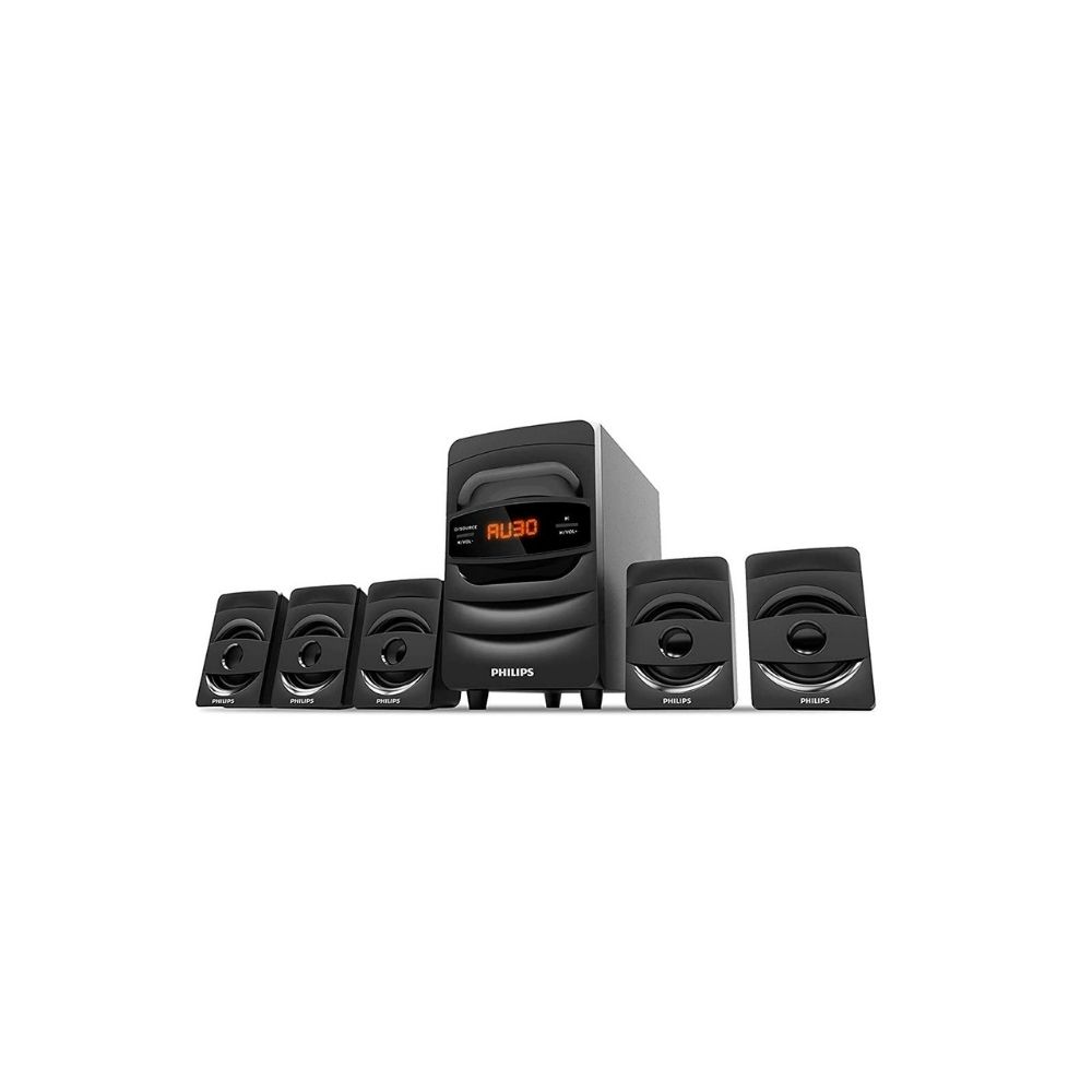 Philips SPA5128B/94 40 W Bluetooth Home Theatre (Black, 5.1 Channel)