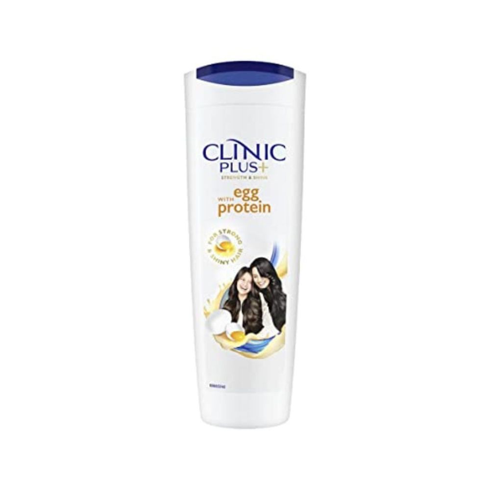 Clinic Plus Strength & Shine With Egg Protein Shampoo, 355 Ml
